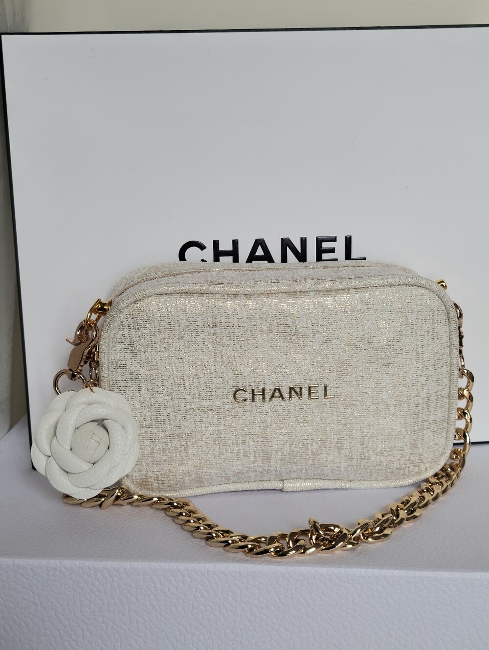 Chanel Cream POUCH